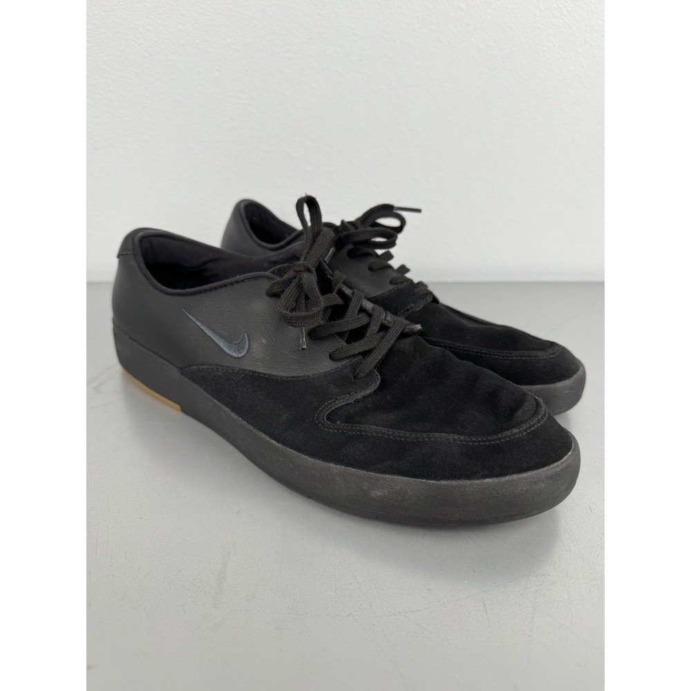 Nike SB Zoom Shoes Mens 11.5 Paul Rodriguez X Black Suede Anthracite 918304-009